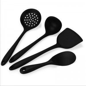 Factory Price 4 Pieces Cooking Tools Kitchenware Accessories Silicone Kitchen Utensils