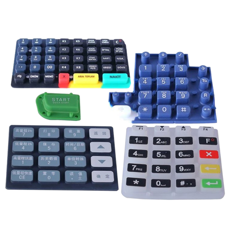 What are the advantages of silicone buttons?